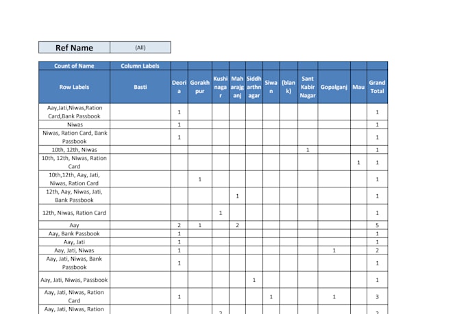 do professional mis reporting and advanced excel data anylysis
